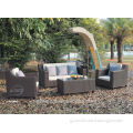 classic outdoor furniture PE rattan/wicker patio sofa set guangzhou supplier factory price